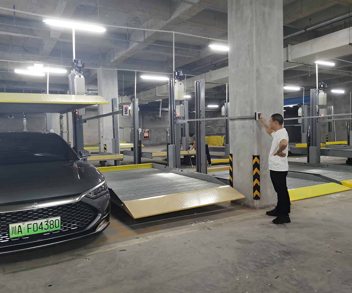 青神雙層機械停車位安裝安全注意事項