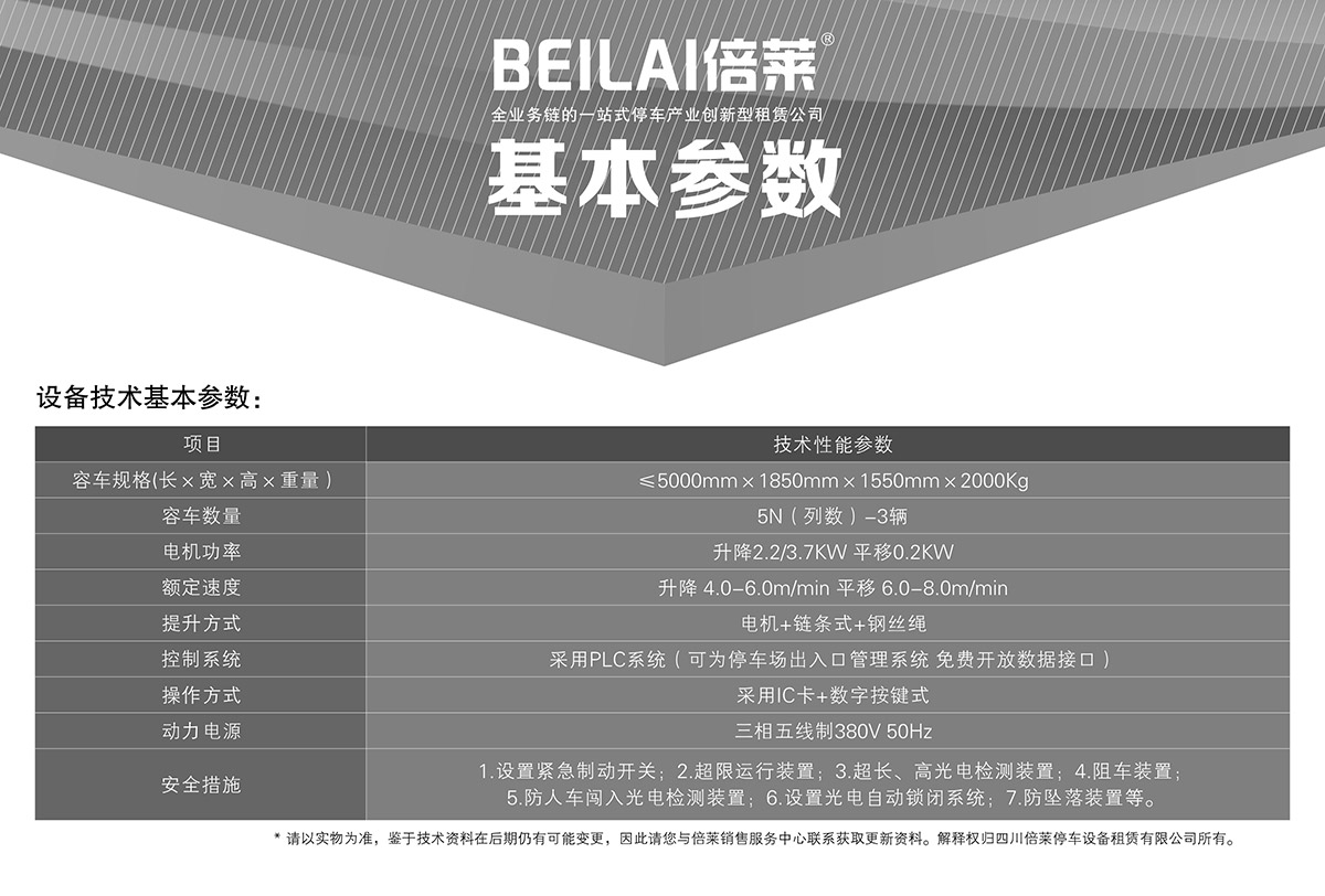 四川負(fù)一正四地坑式PSH5D1五層升降橫移立體停車設(shè)備基本參數(shù).jpg
